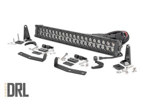 Nissan Titan XD LED Light Kit - Bumper Mount - Rough Country - 20